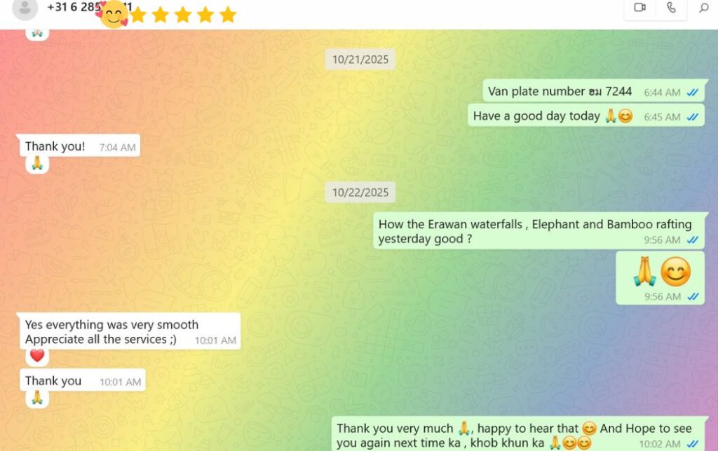 Review daytours Bangkok DT111